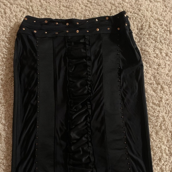 Marciano black skirt with bronze embroidered - Picture 4 of 6